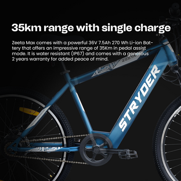 Electric MTB TATA Stryder 27.5 Zeeta Max Stryder Bikes
