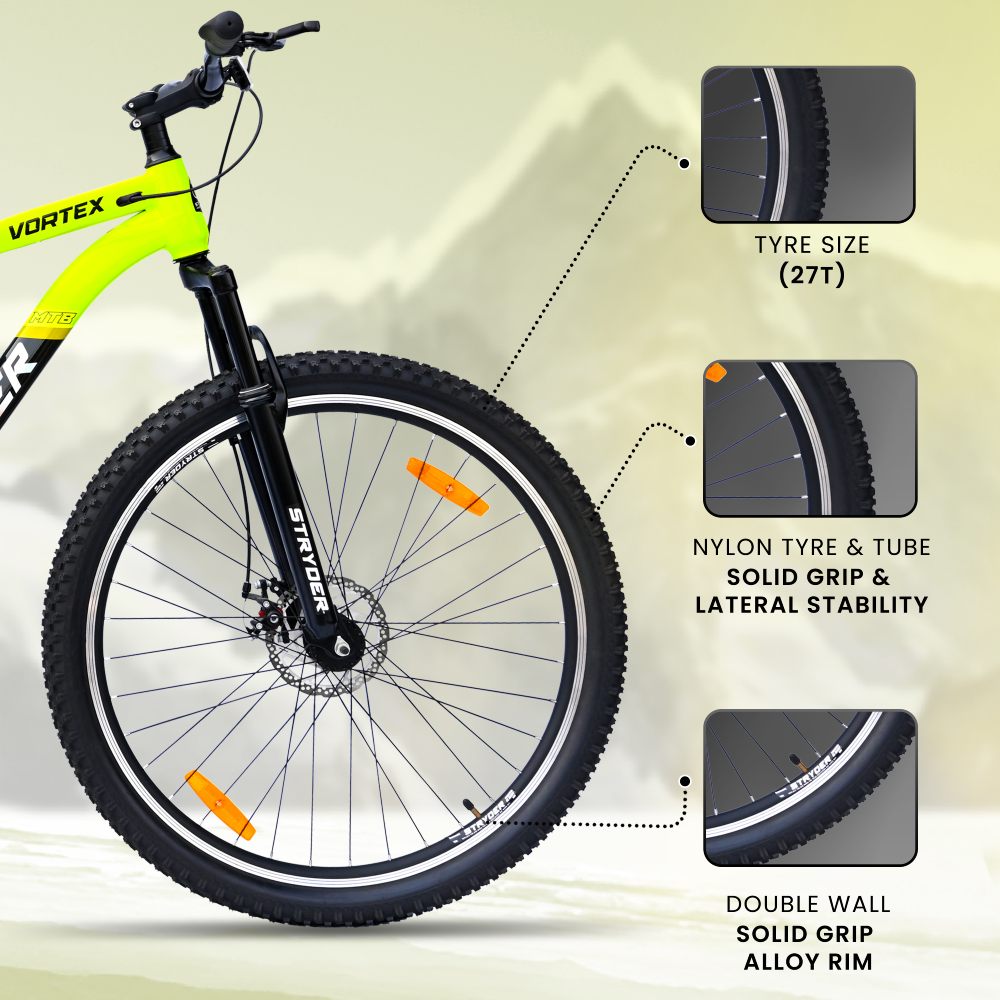 27.5T TATA VORTEX - black/green