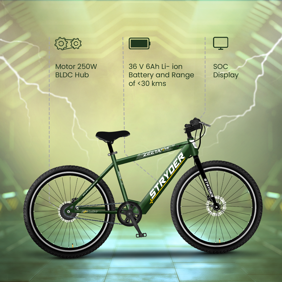 Electric MTB TATA Stryder 27.5 Zeeta Stryder Bikes