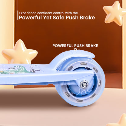 tata todlr kickscooter - blue