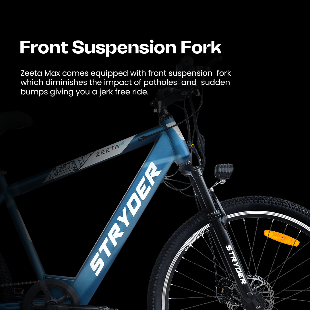 Ebike front discount suspension fork
