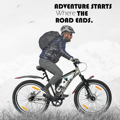 Wind Chaser MTB Bike - grey/black