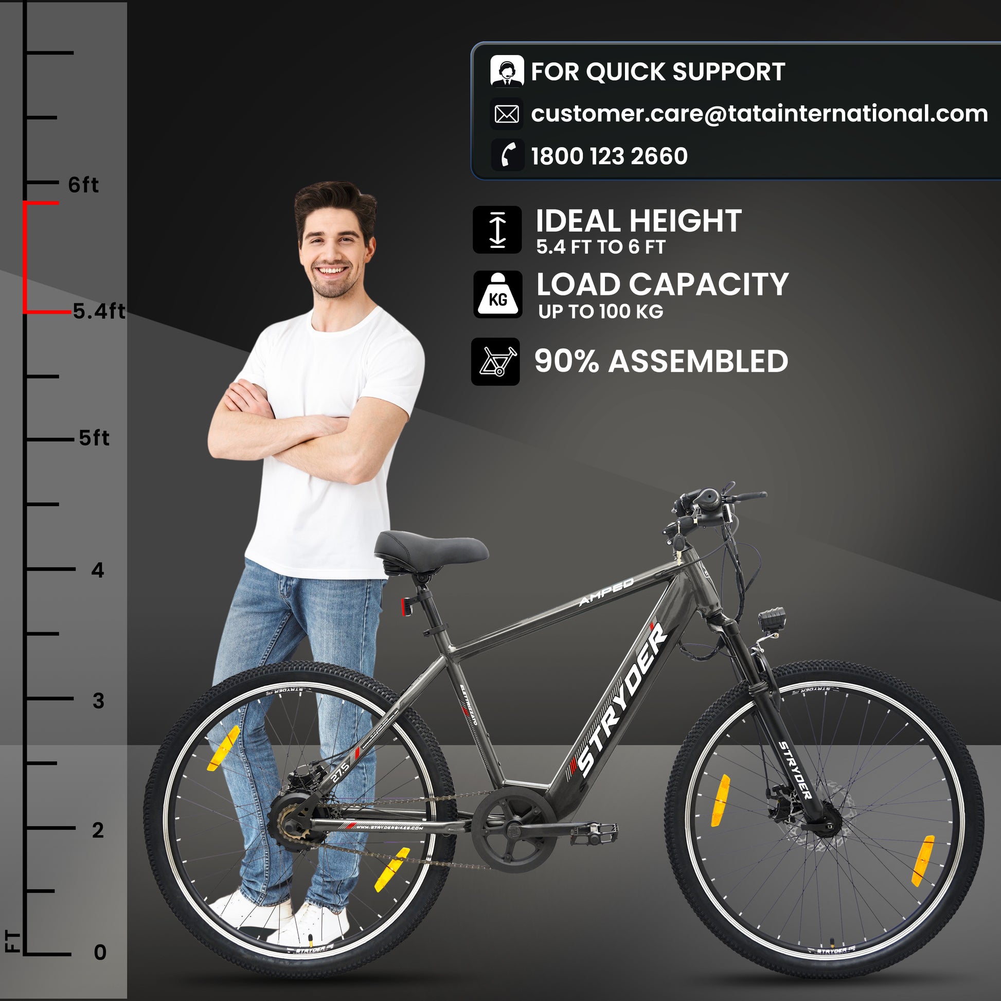 tata amped - gray