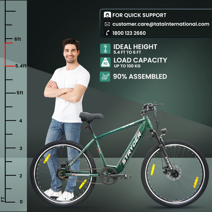 tata amped - forest green