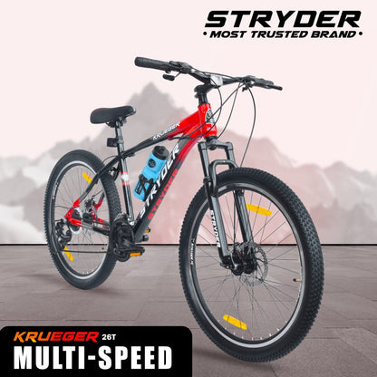 tata 26T KRUEGER 21 SPEED - red