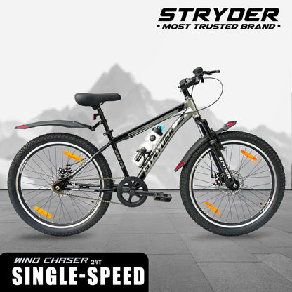 Wind Chaser MTB Bike - grey/black