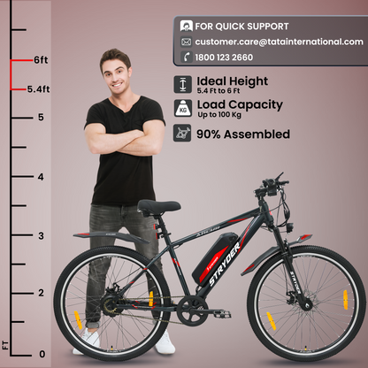 27.5T ARCUS E-Bike - Black