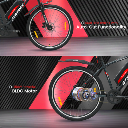 27.5T ARCUS E-Bike - Black