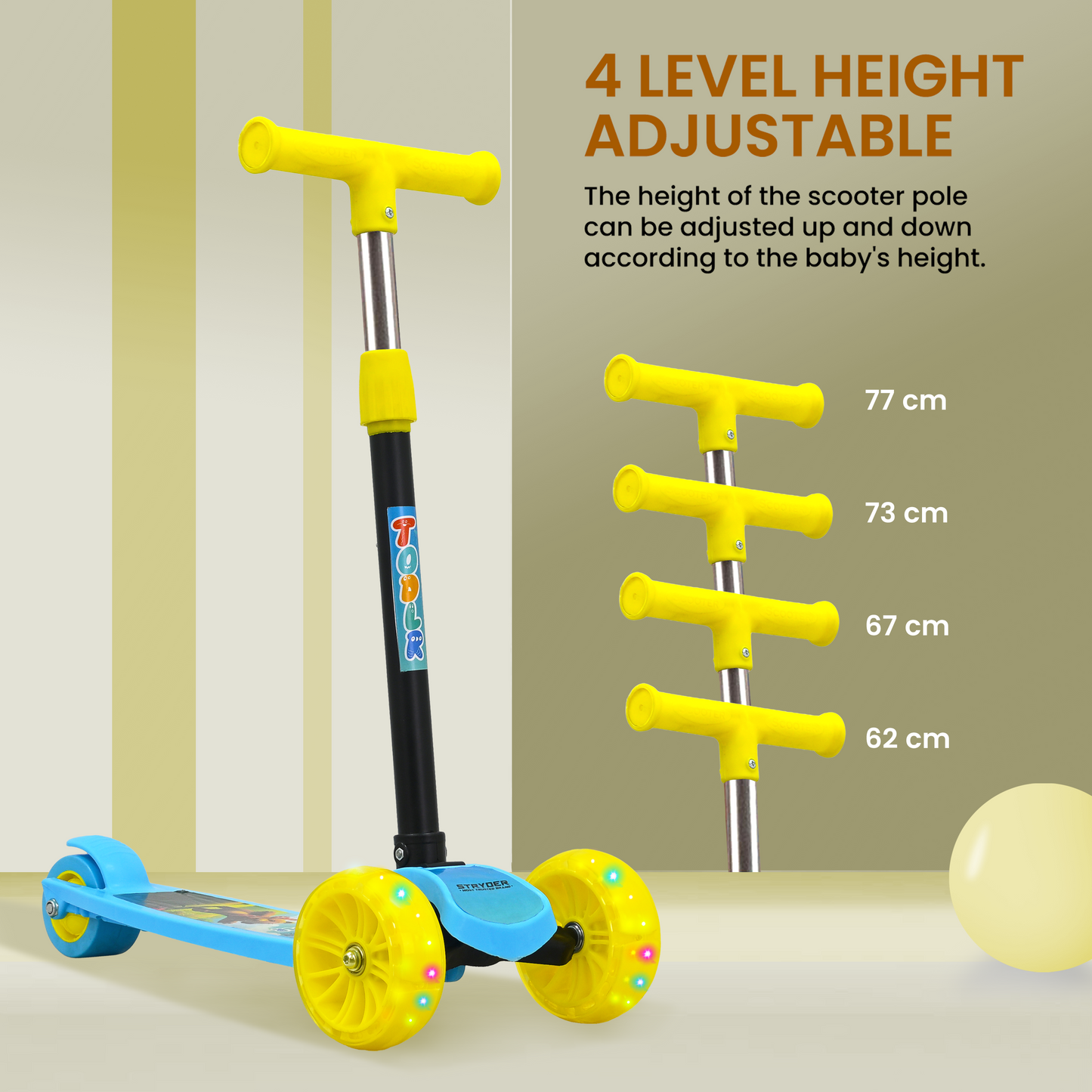 TODLR Kick Scooter - Blue