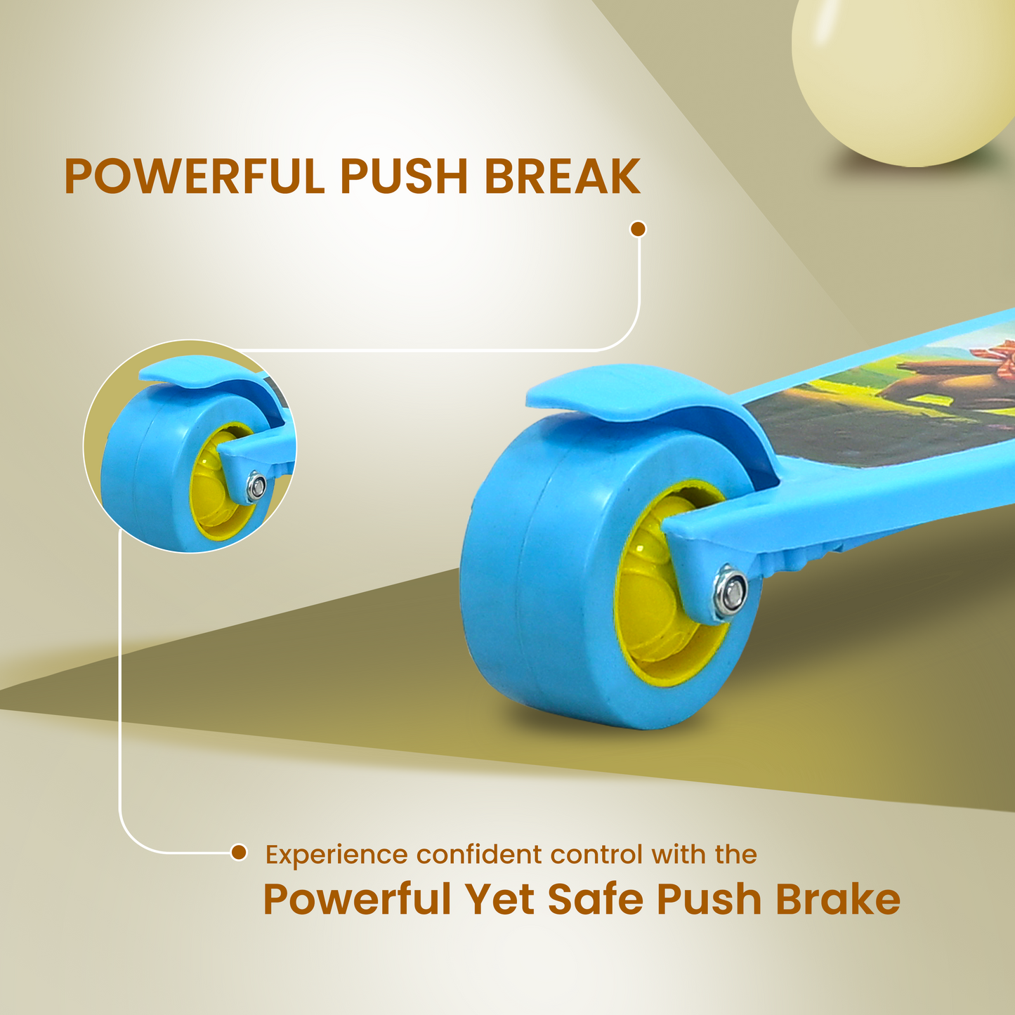 TODLR Kick Scooter - Blue