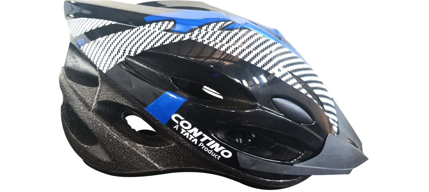 Bicycle Helmet (CONTINO Logo) - black