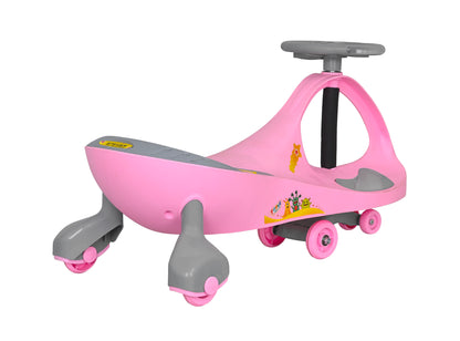 TODLR SWING CAR MUSIC/LIGHT - Pink