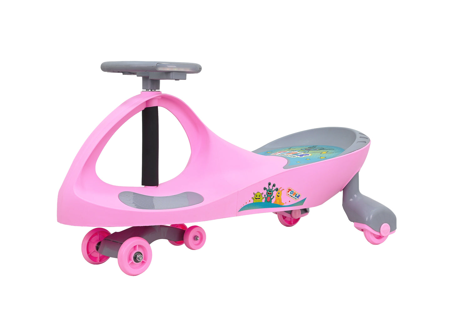 TODLR SWING CAR MUSIC/LIGHT - Pink