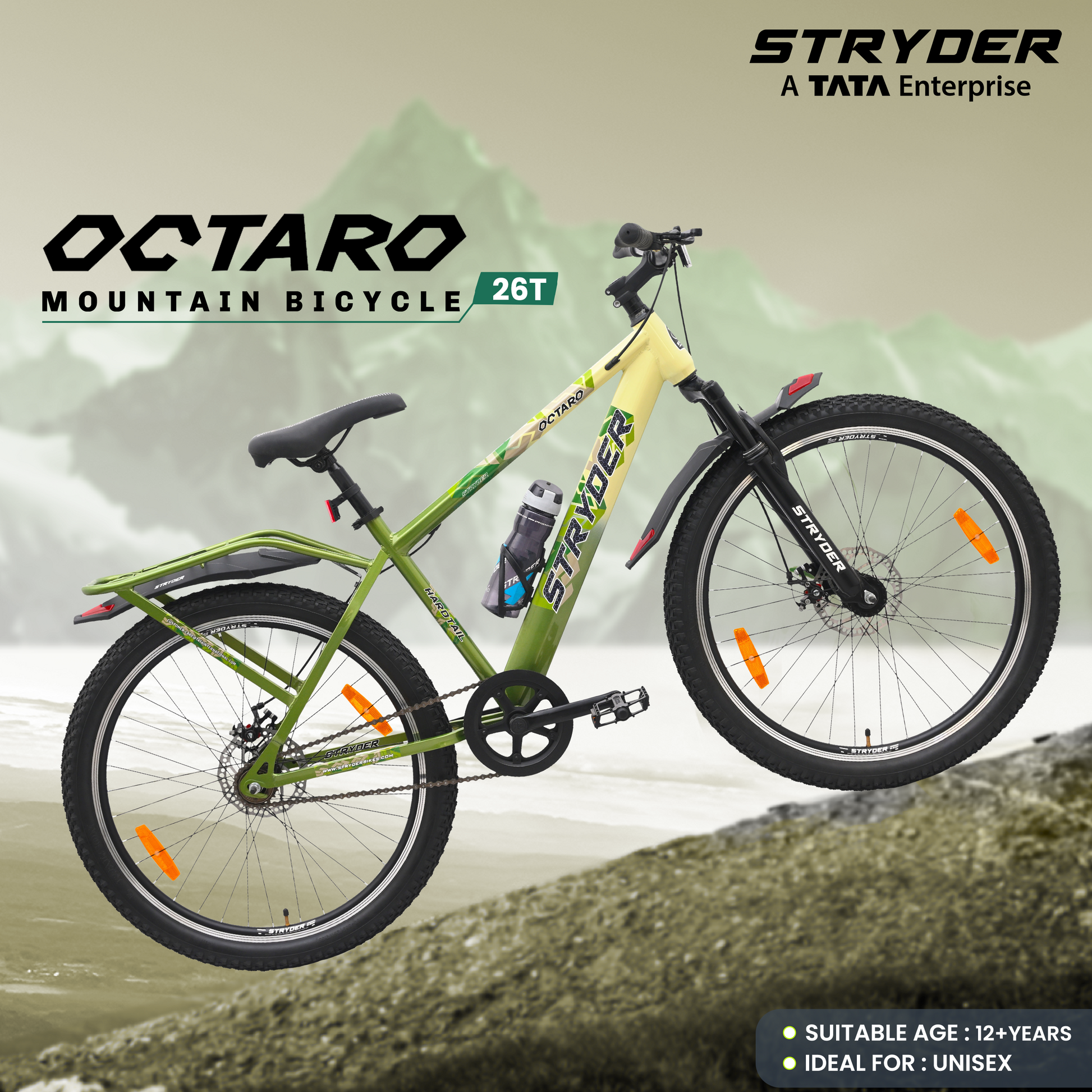 26T OCTARO IC DD - Chrome Green