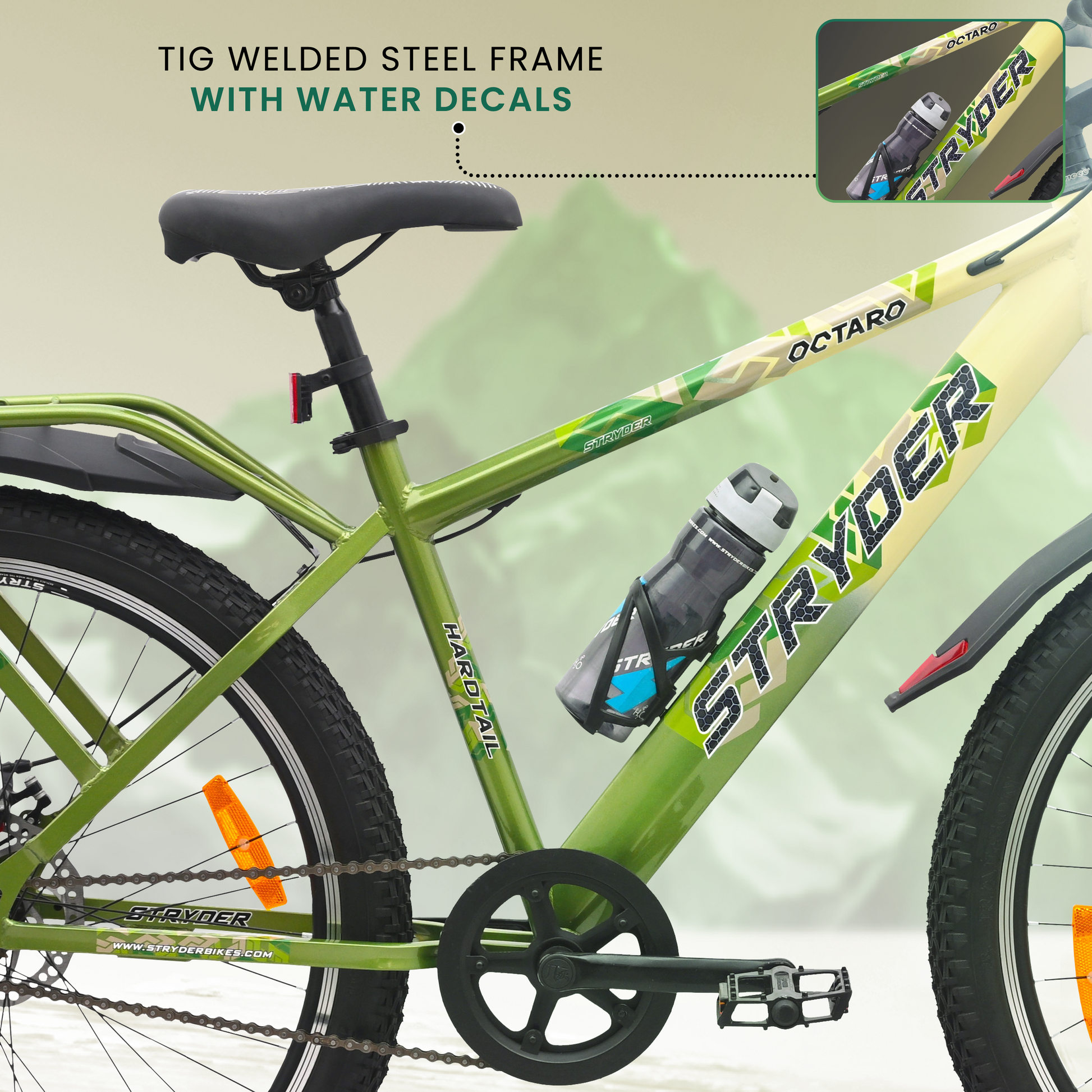 26T OCTARO IC DD - Chrome Green