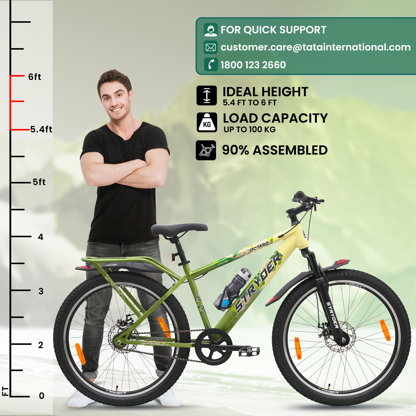 26T OCTARO IC DD - Chrome Green