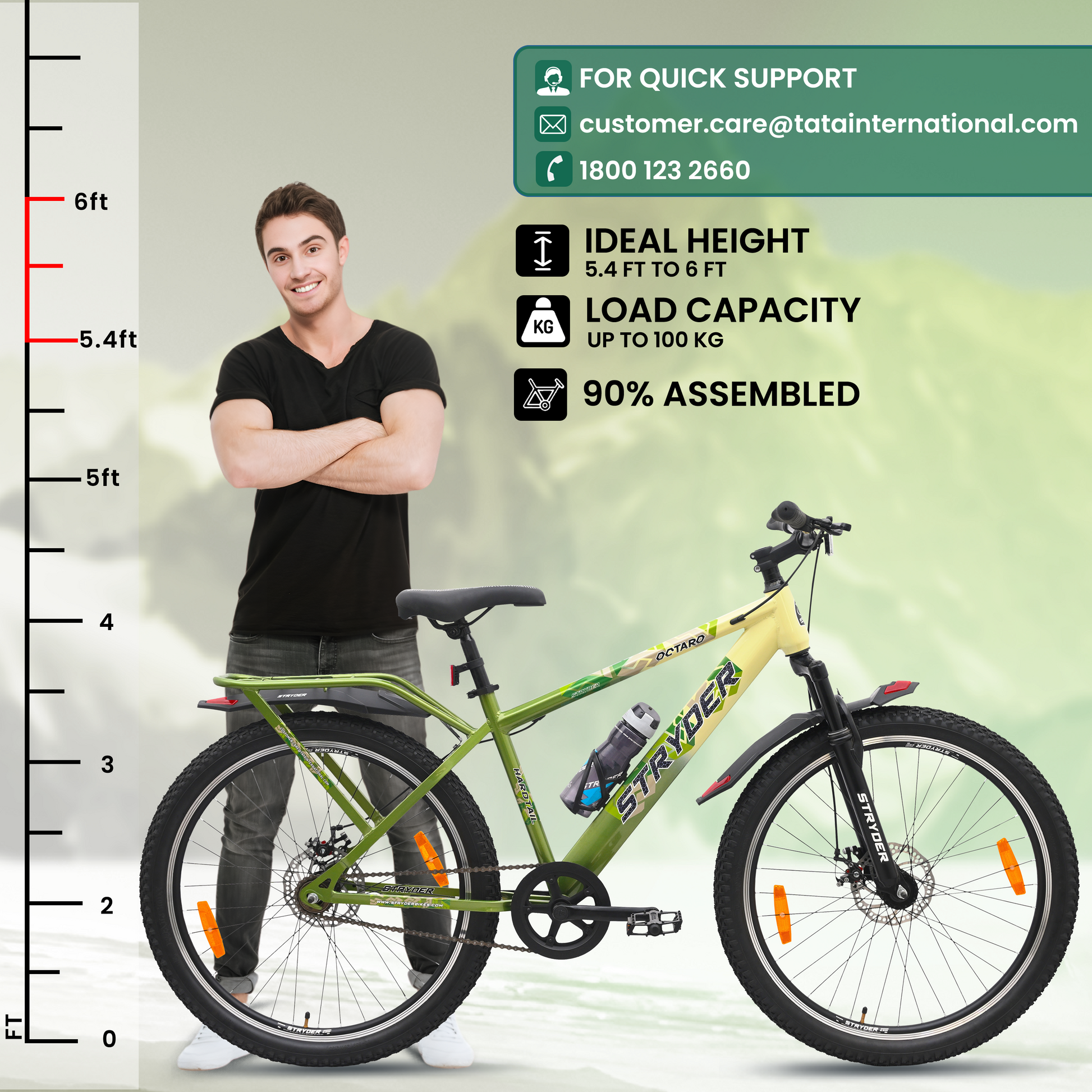 26T OCTARO IC DD - Chrome Green