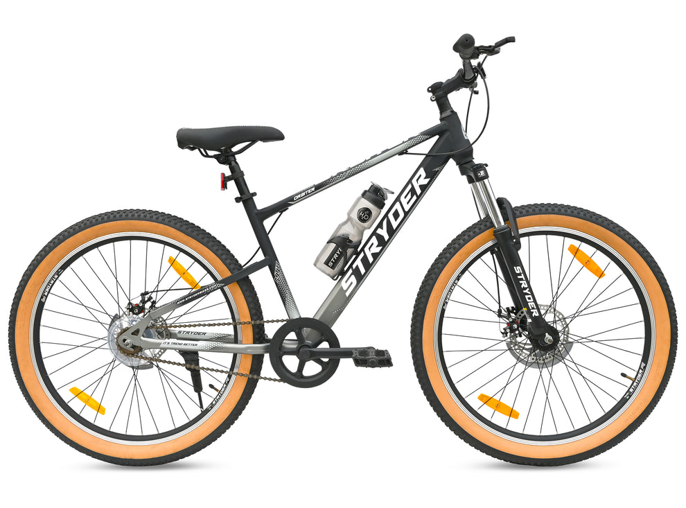 Double Disc Brake Double Sakar Cycle Brawny With Front Suspension