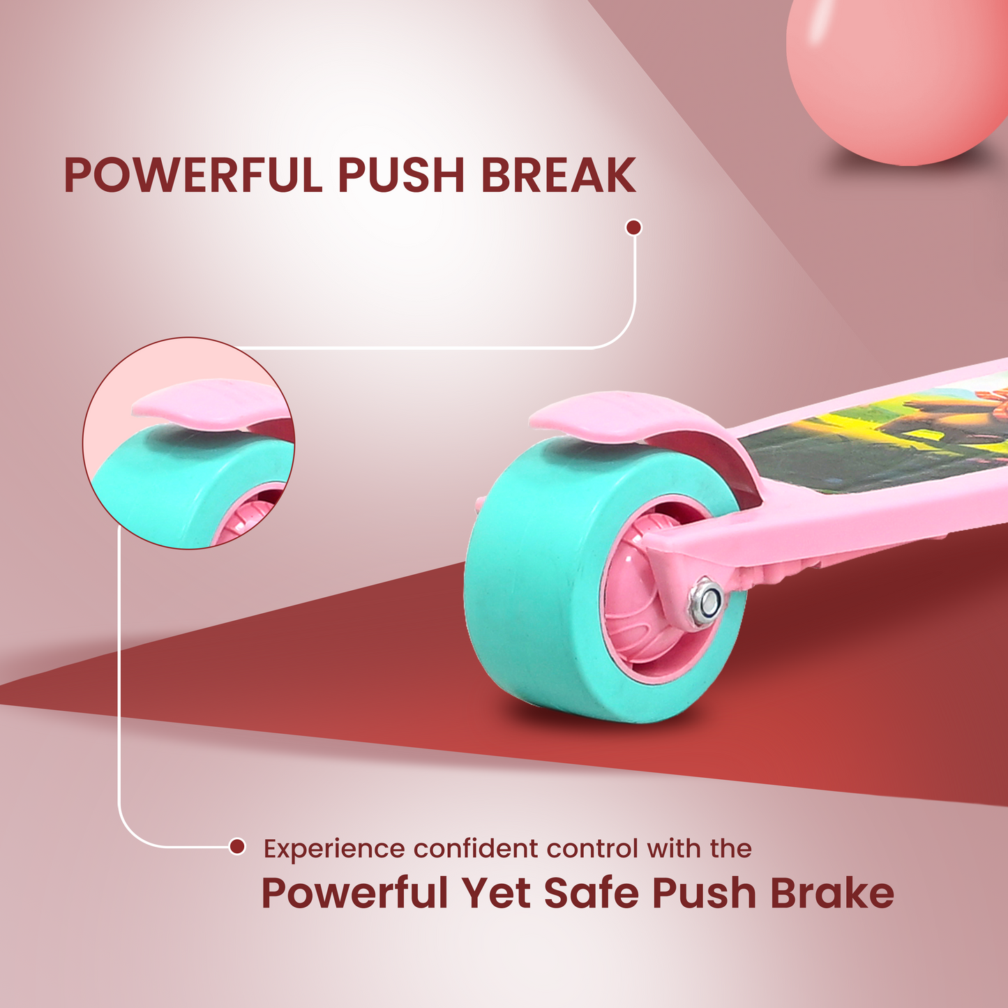 TODLR Kick Scooter - Pink