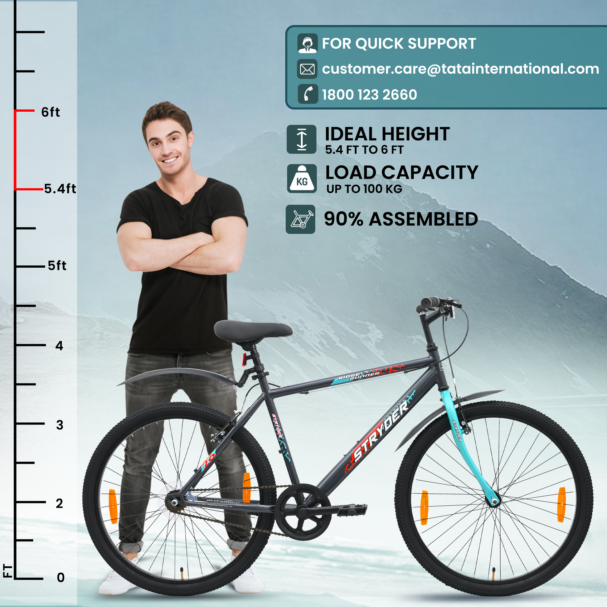 tata ridge runner - Blue