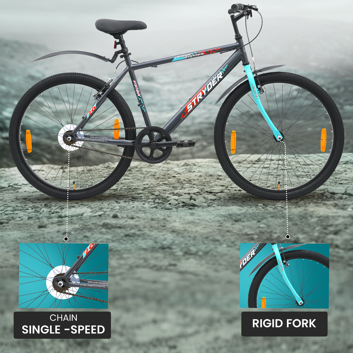 tata ridge runner - Blue