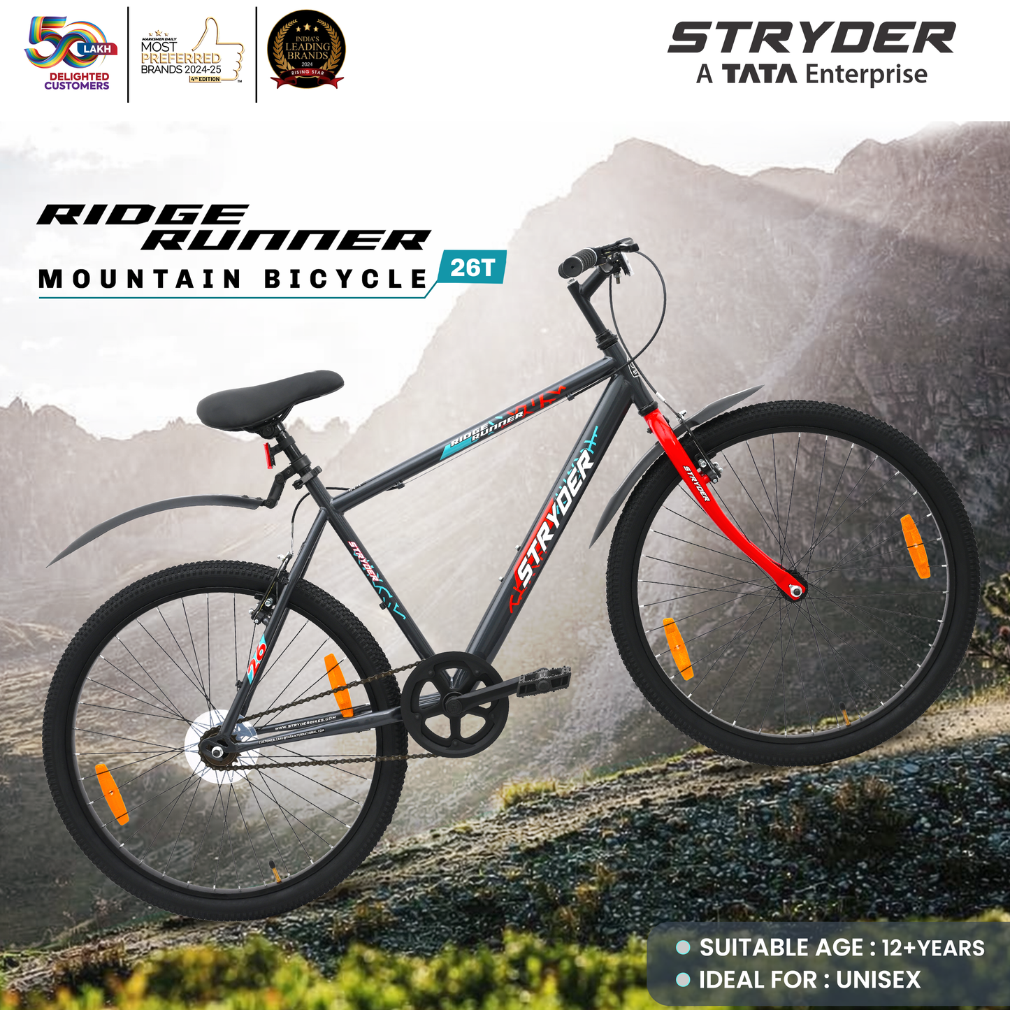 tata ridge runner - Red