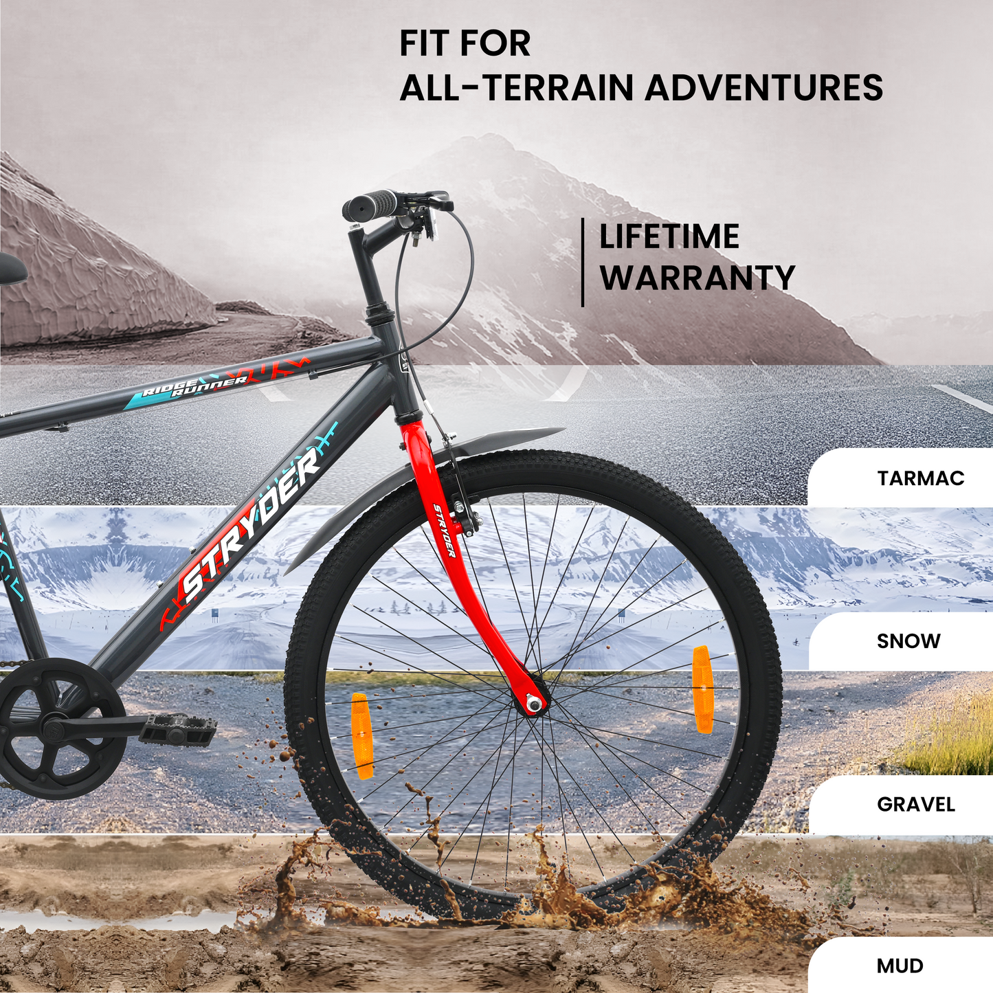 tata ridge runner - Red