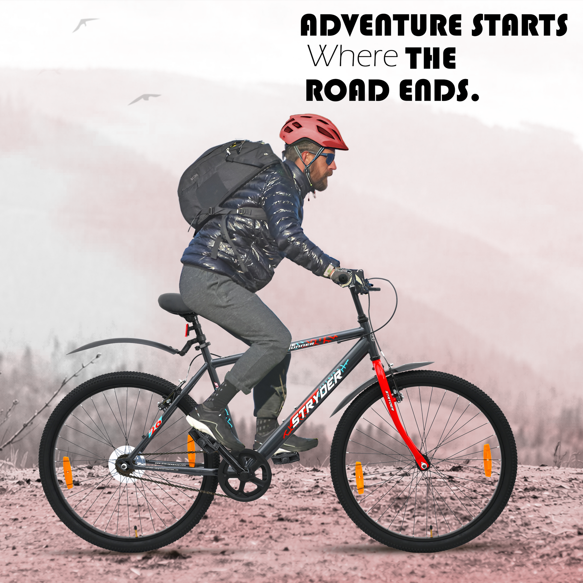 tata ridge runner - Red