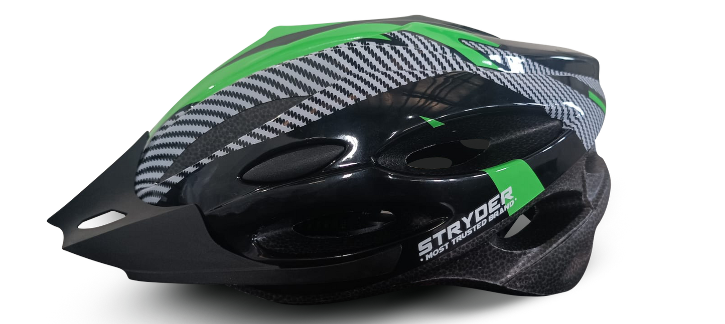 Bicycle Helmet (STRYDER Logo) - black