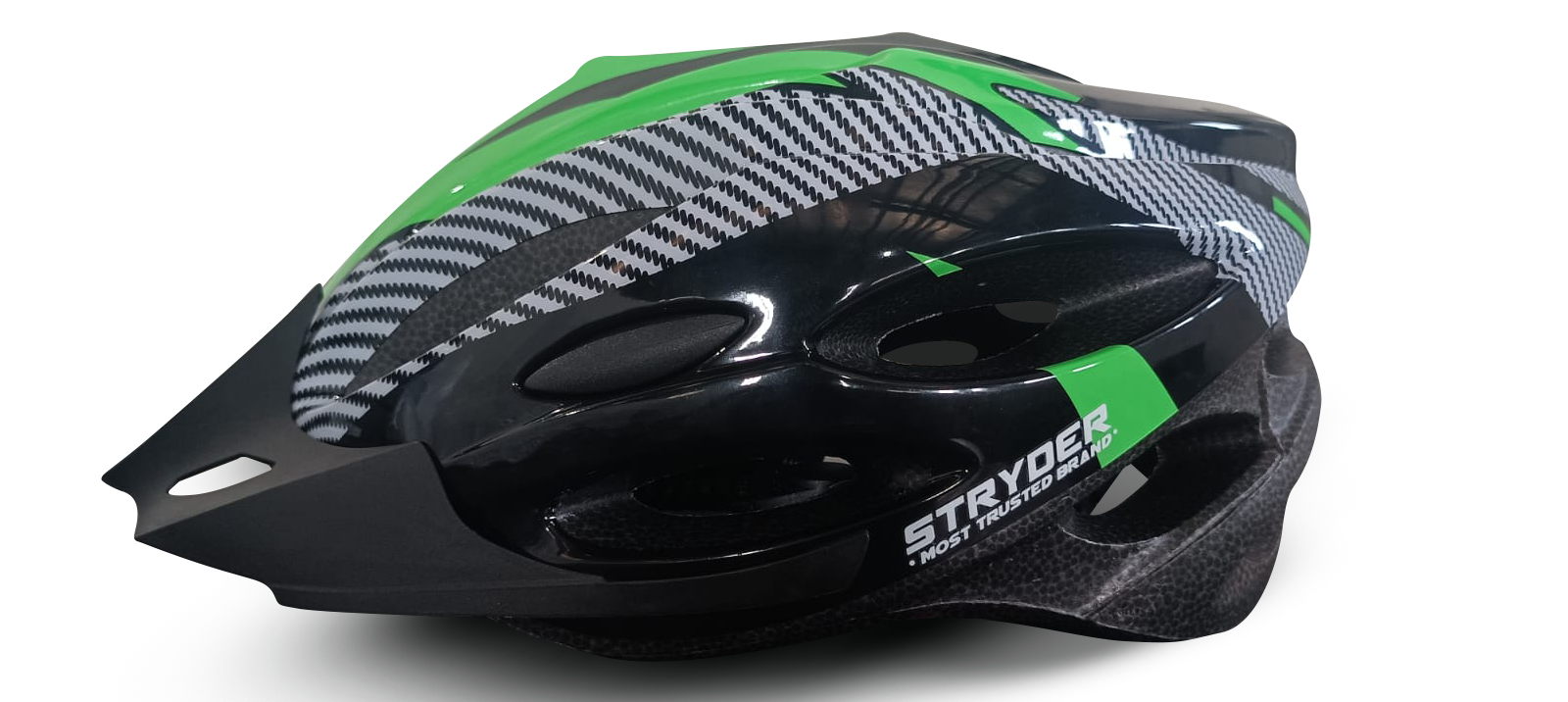 Bicycle Helmet (STRYDER Logo) - black