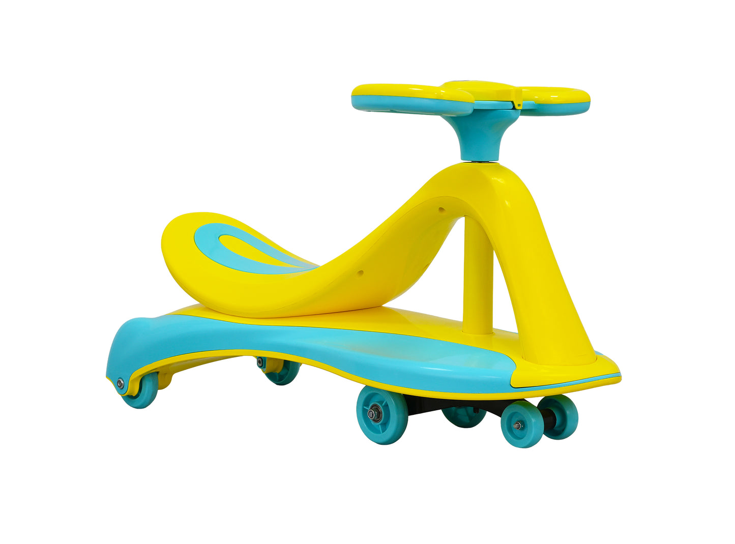 TODLR SWING CAR Airo with Light & Music - Yellow