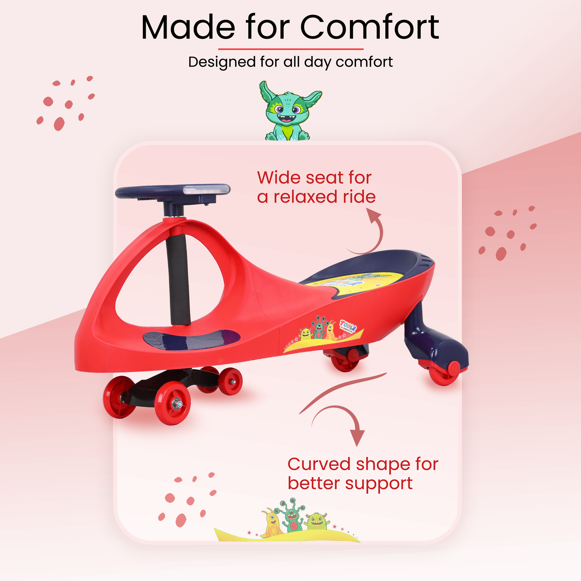 Tata Swing Car - Red