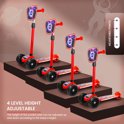 TODLR Nasa Kick Scooter - Red