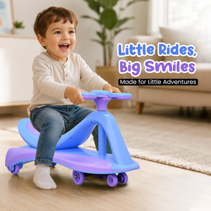 TODLR SWING CAR Airo with Light & Music - Blue