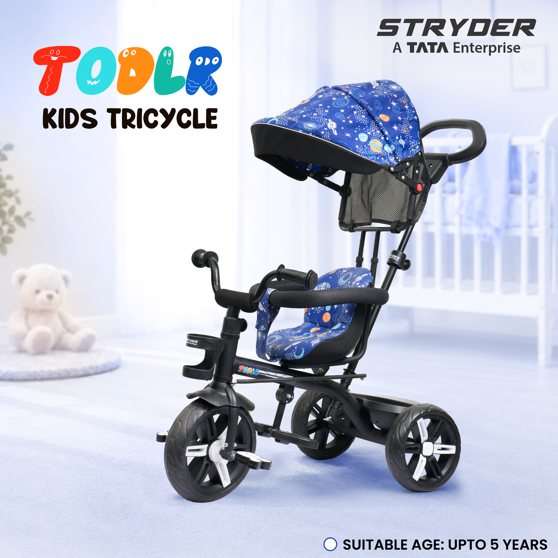 Orbi Star  Todlr Tricycle - Blue