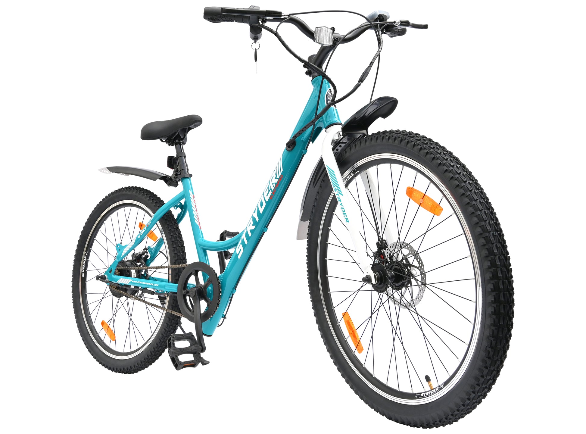 Stryder 26" Voltic Go Electric Bicycle - teal