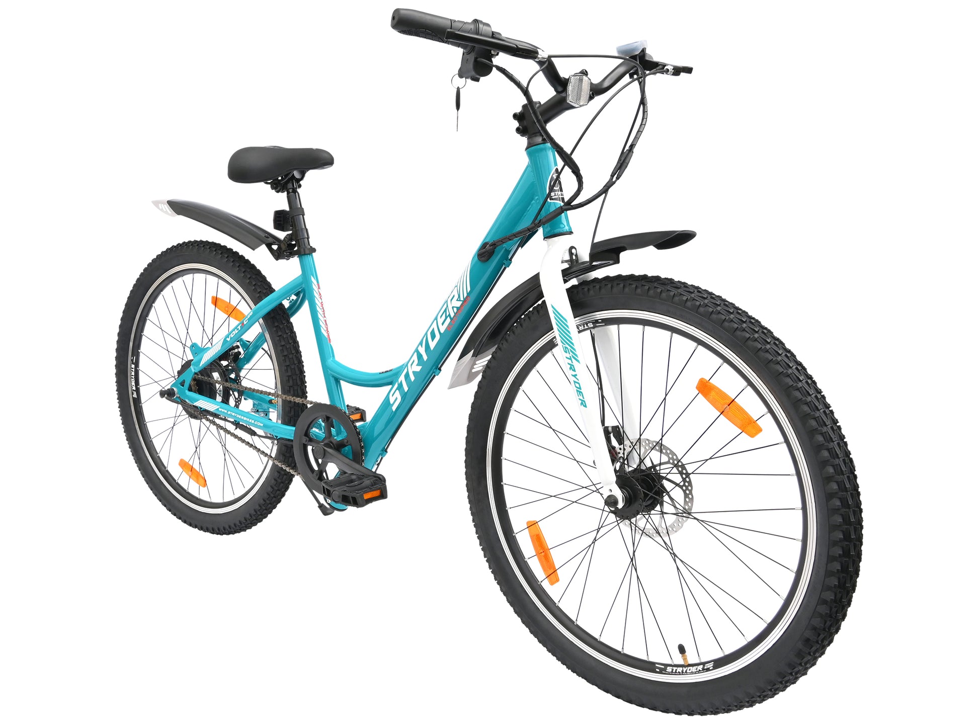 Stryder 26" Voltic Go Electric Bicycle - teal