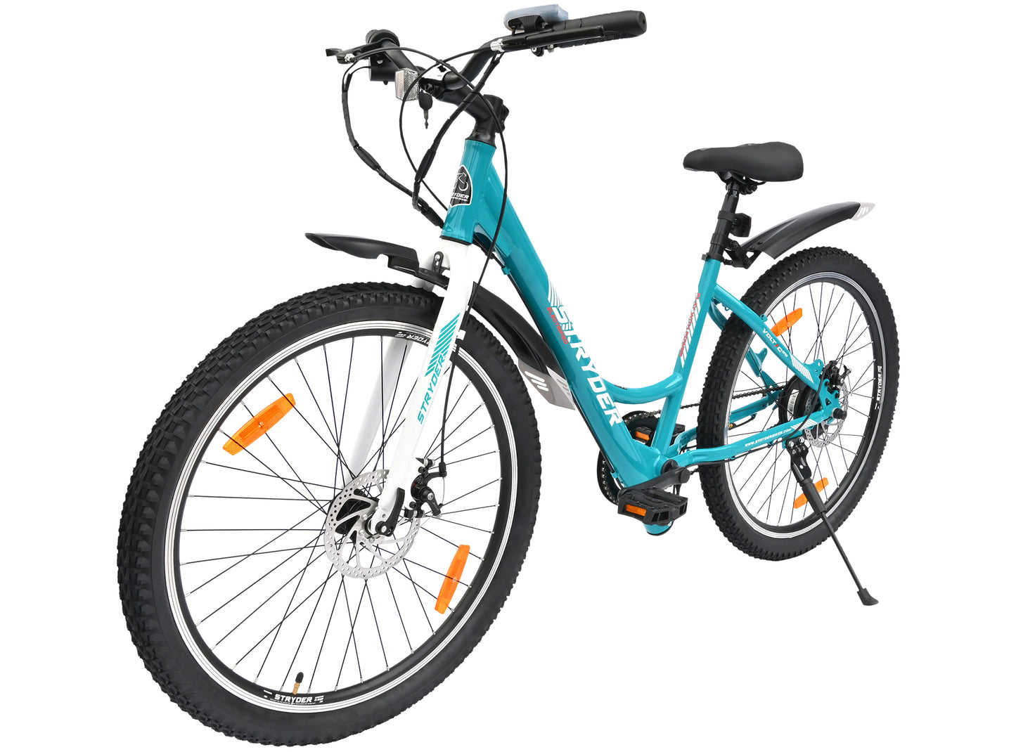 Stryder 26" Voltic Go Electric Bicycle - teal