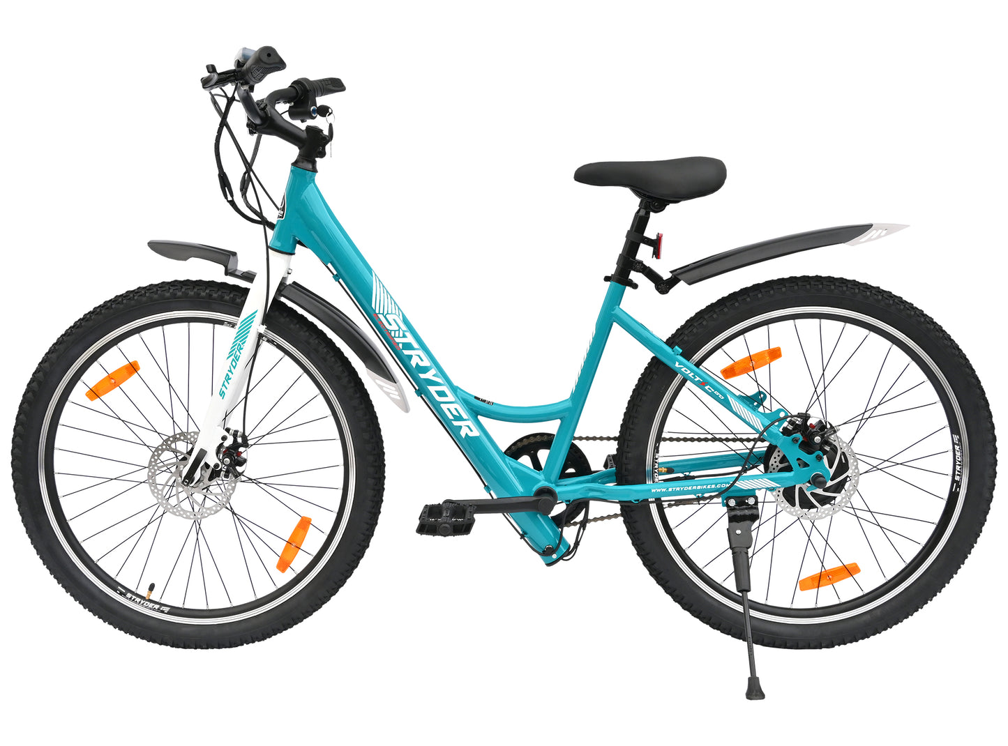 Stryder 26" Voltic Go Electric Bicycle - teal