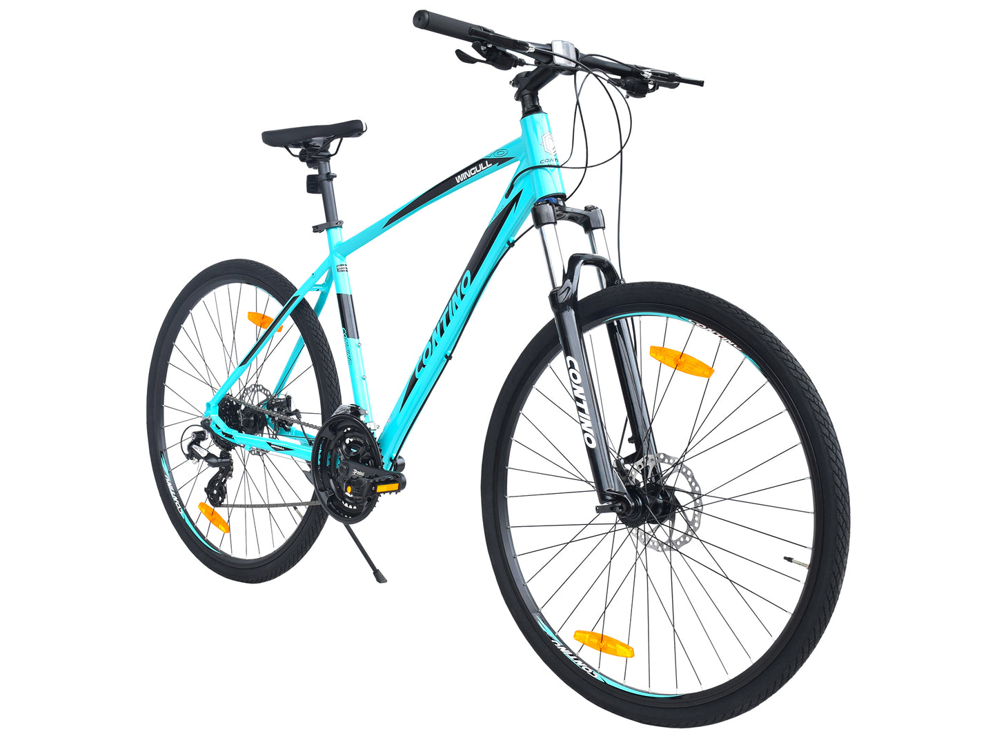 Contino 700C Cyan Wingull MTB Cycle - cyan