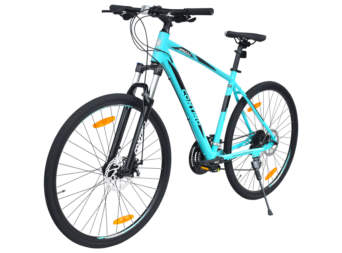 Contino 700C Cyan Wingull MTB Cycle - cyan