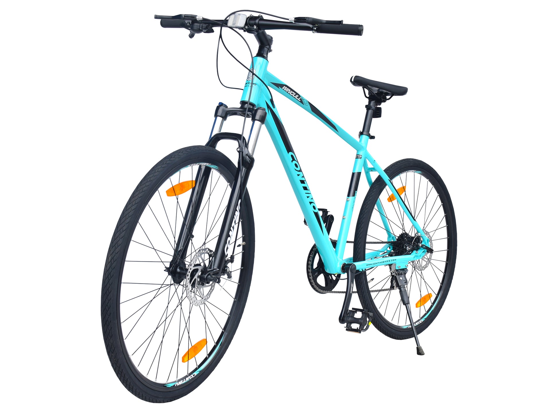 Contino 700C Cyan Wingull MTB Cycle - cyan