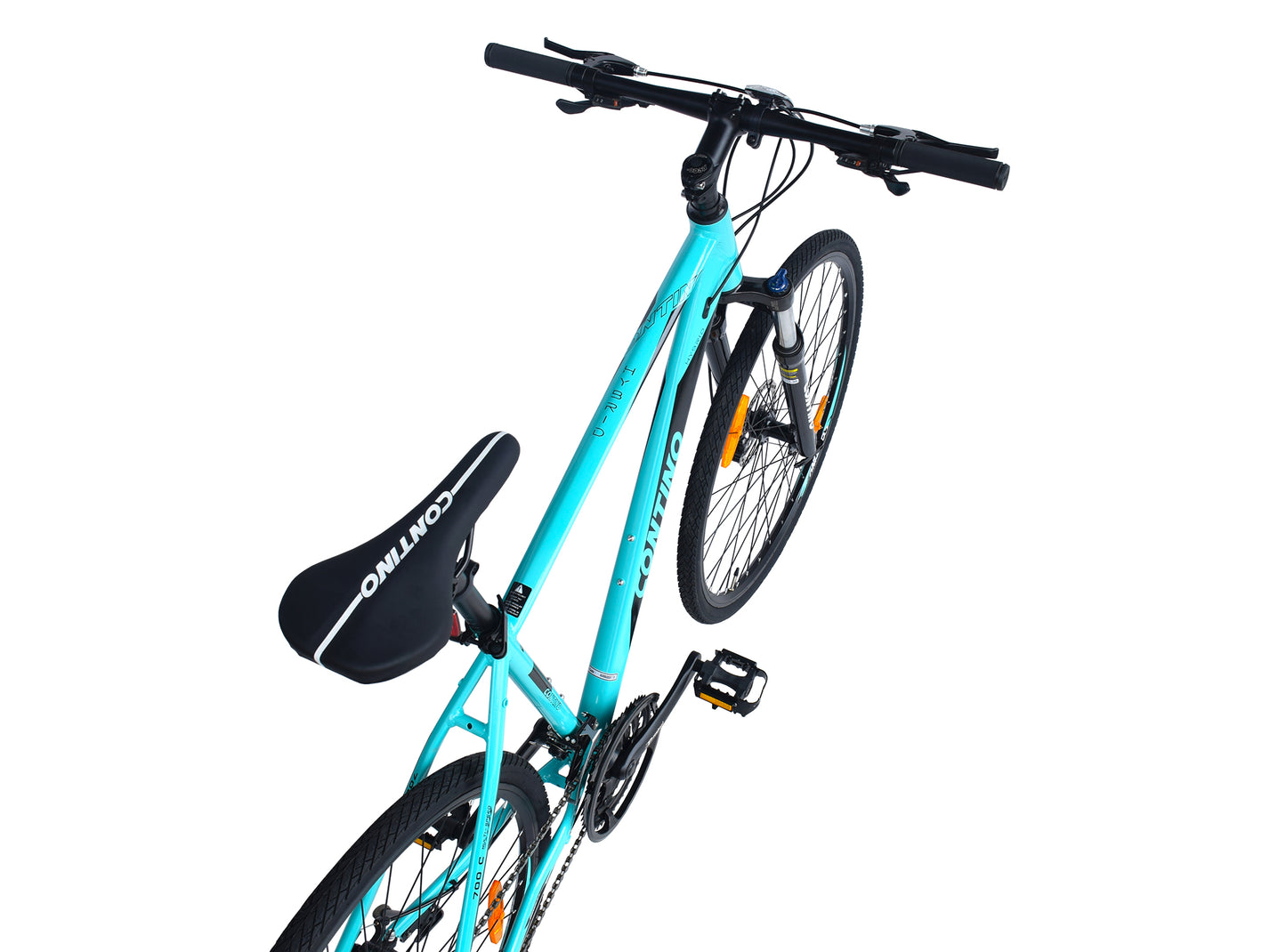 Contino 700C Cyan Wingull MTB Cycle - cyan