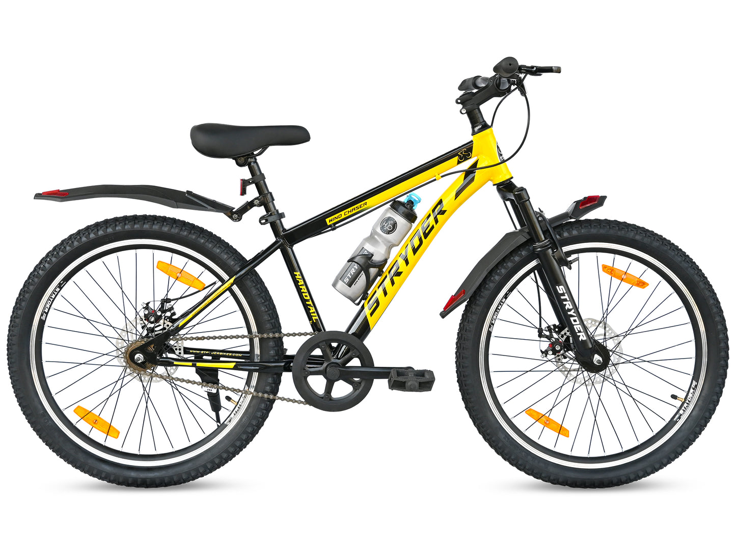 24T Wind Chaser DD MTB Bike - yellow/black