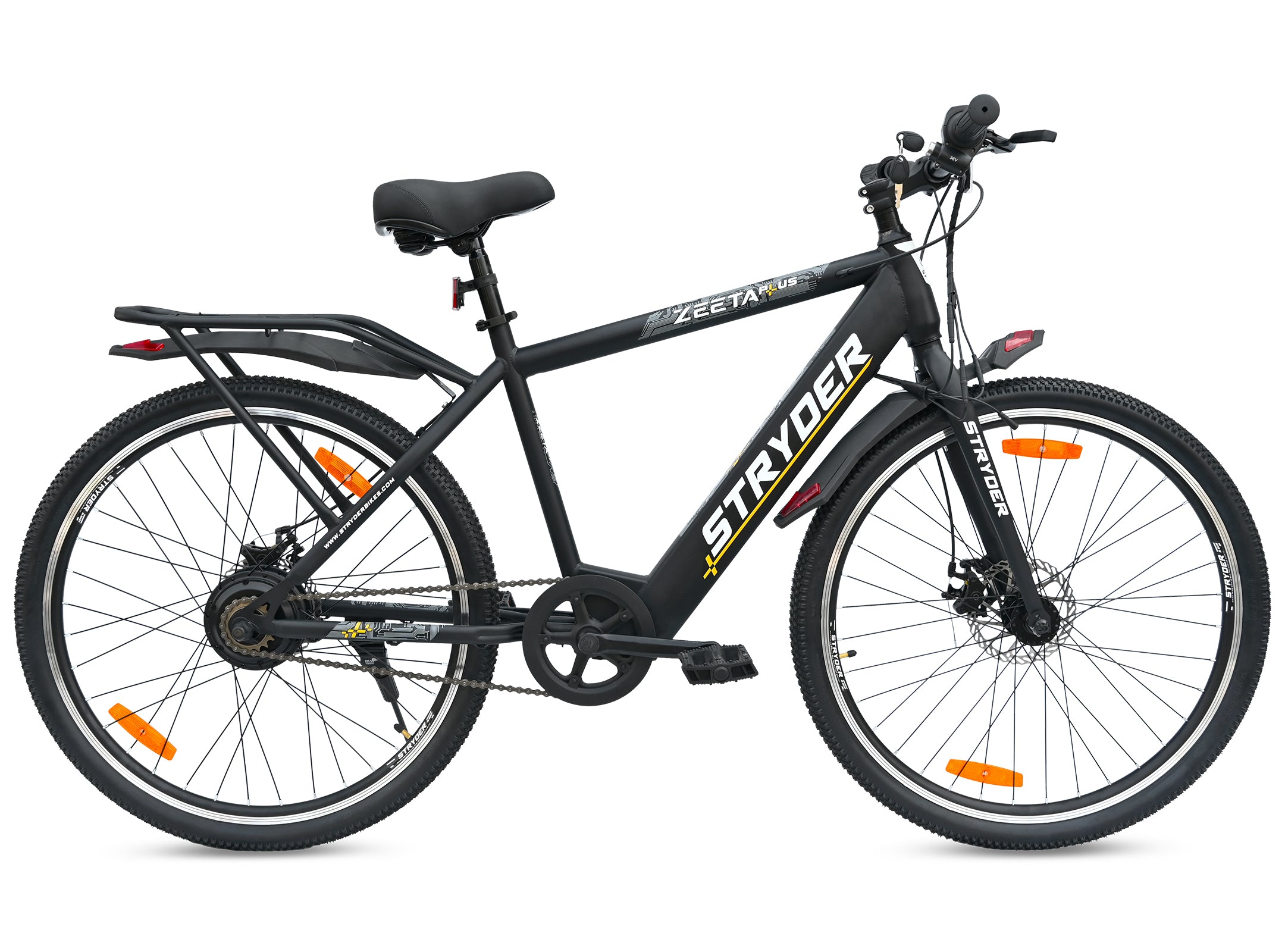 Black Zeeta Plus IC Electric Bicycle - black