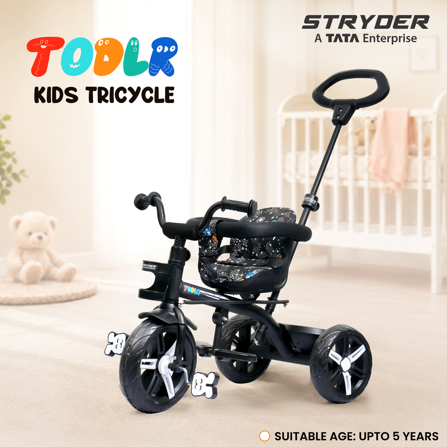 Orbi Todlr Tricycle- Black