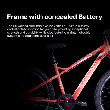 Frame e discount bike